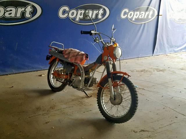 CT901523560 - 1974 HONDA MOTORCYCLE ORANGE photo 1