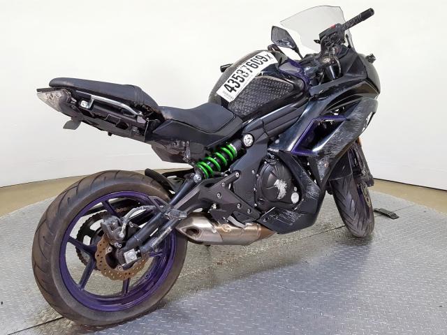 JKAEXEE16FDA18968 - 2015 KAWASAKI EX650 E BLACK photo 8