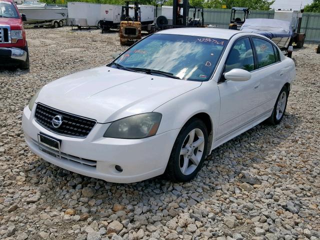 1N4BL11D46N384096 - 2006 NISSAN ALTIMA SE WHITE photo 2