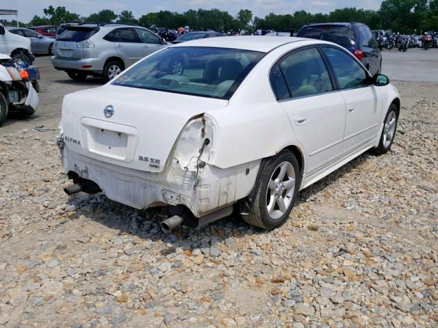 1N4BL11D46N384096 - 2006 NISSAN ALTIMA SE WHITE photo 4