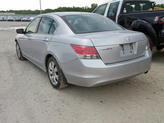 1HGCP26839A093123 - 2009 HONDA ACCORD EXL SILVER photo 3