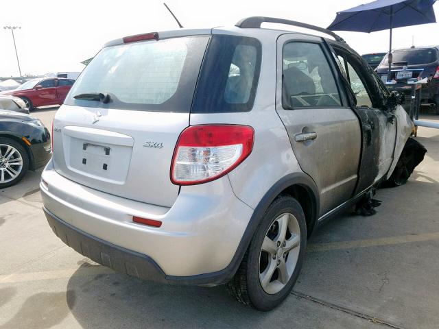 JS2YA413196200319 - 2009 SUZUKI SX4 TECHNO SILVER photo 4