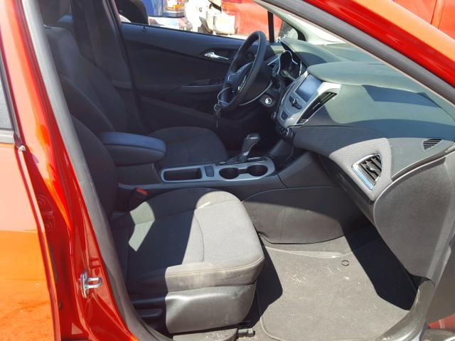 1G1BC5SM4H7269823 - 2017 CHEVROLET CRUZE LS RED photo 5