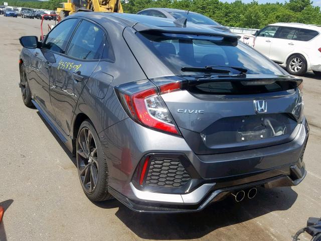 SHHFK7H48HU427443 - 2017 HONDA CIVIC SPOR CHARCOAL photo 3