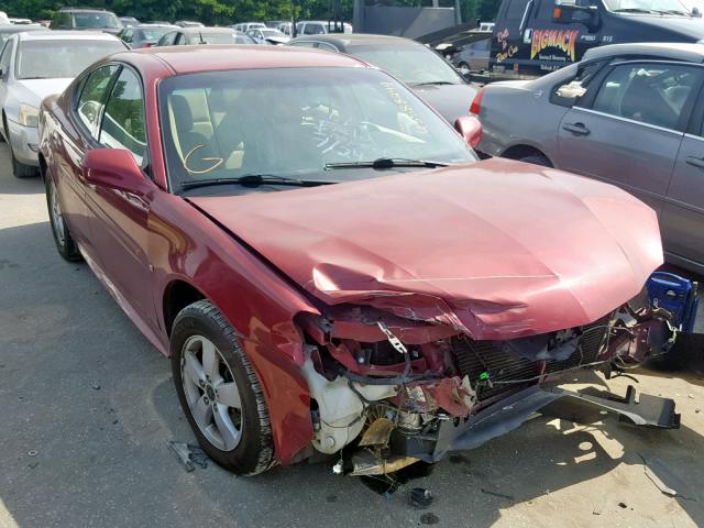 2G2WP552061100047 - 2006 PONTIAC GRAND PRIX BURGUNDY photo 1
