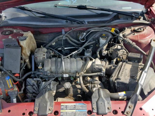 2G2WP552061100047 - 2006 PONTIAC GRAND PRIX BURGUNDY photo 7