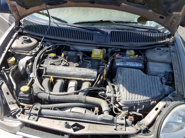 1B3ES46C61D148318 - 2001 DODGE NEON SE GOLD photo 7