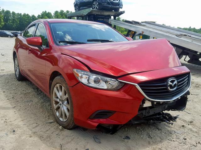 JM1GJ1U55G1418873 - 2016 MAZDA 6 SPORT RED photo 1