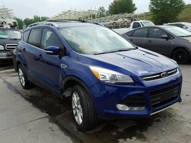 1FMCU0J9XFUC45139 - 2015 FORD ESCAPE TIT BLUE photo 1