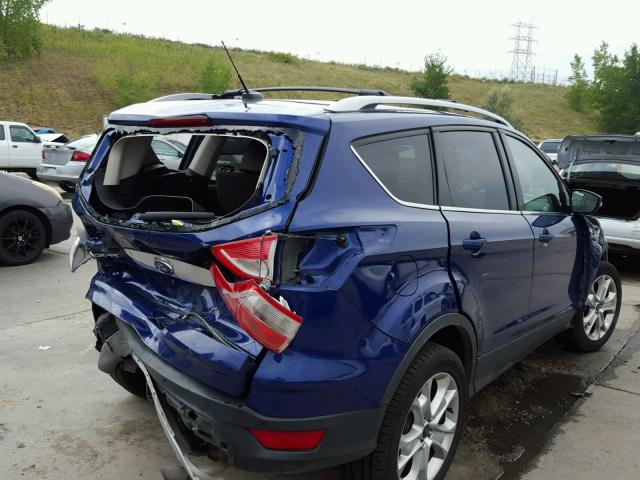 1FMCU0J9XFUC45139 - 2015 FORD ESCAPE TIT BLUE photo 4