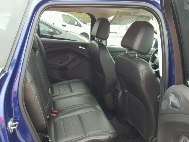 1FMCU0J9XFUC45139 - 2015 FORD ESCAPE TIT BLUE photo 6