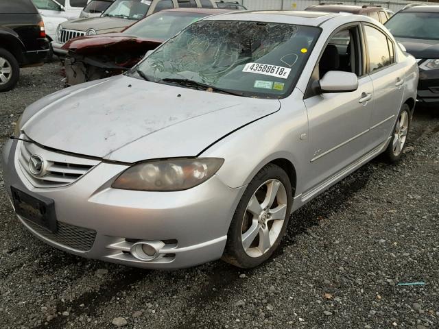 JM1BK324161413214 - 2006 MAZDA 3 S SILVER photo 2