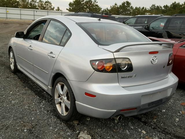 JM1BK324161413214 - 2006 MAZDA 3 S SILVER photo 3