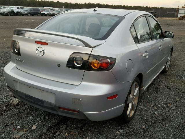 JM1BK324161413214 - 2006 MAZDA 3 S SILVER photo 4