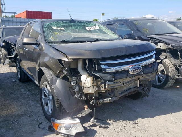 2FMDK3JC0BBB15944 - 2011 FORD EDGE SEL BROWN photo 1