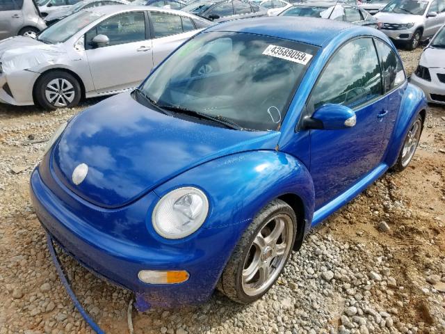 3VWBK31C25M401984 - 2005 VOLKSWAGEN NEW BEETLE ლურჯი ფოტო 2