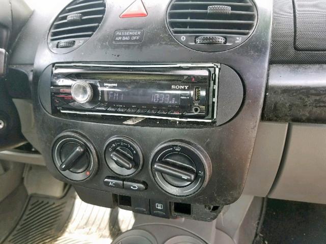 3VWBK31C25M401984 - 2005 VOLKSWAGEN NEW BEETLE ლურჯი ფოტო 9