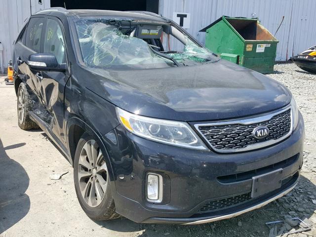 5XYKWDA72FG607322 - 2015 KIA SORENTO SX BLACK photo 1