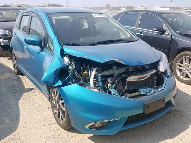 3N1CE2CP6GL389939 - 2016 NISSAN VERSA NOTE TURQUOISE photo 1