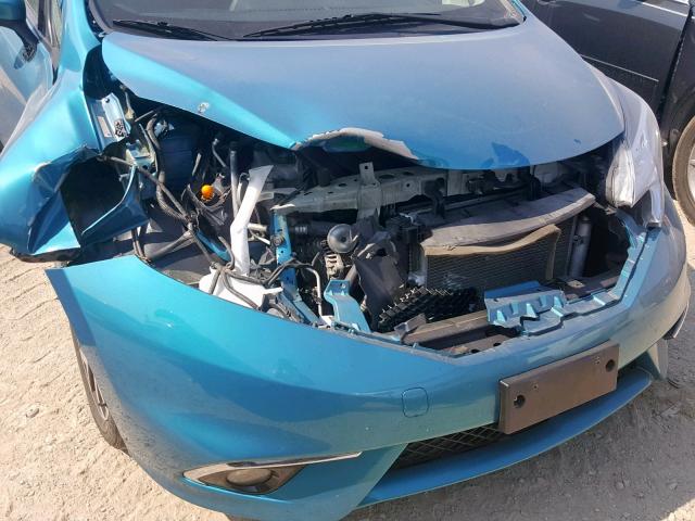 3N1CE2CP6GL389939 - 2016 NISSAN VERSA NOTE TURQUOISE photo 9