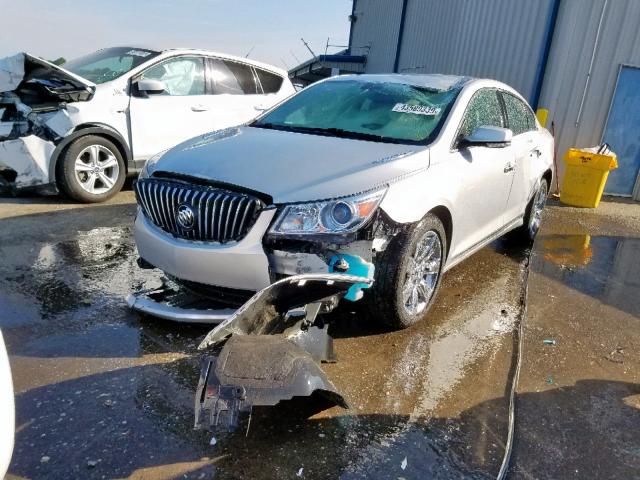 1G4GC5E31DF204746 - 2013 BUICK LACROSSE SILVER photo 2