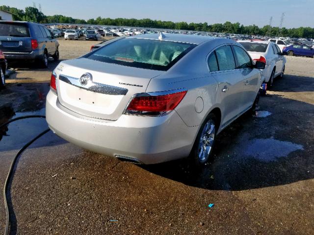 1G4GC5E31DF204746 - 2013 BUICK LACROSSE SILVER photo 4