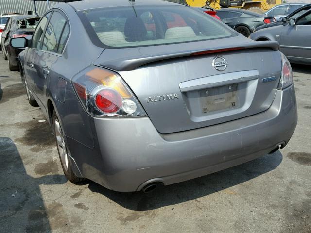 1N4CL21EX8C237122 - 2008 NISSAN ALTIMA HYB GRAY photo 3