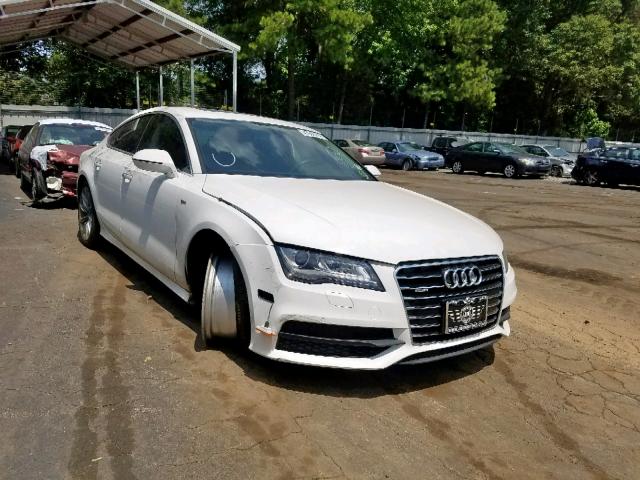 WAU2MAFCXEN047810 - 2014 AUDI A7 PRESTIG WHITE photo 1