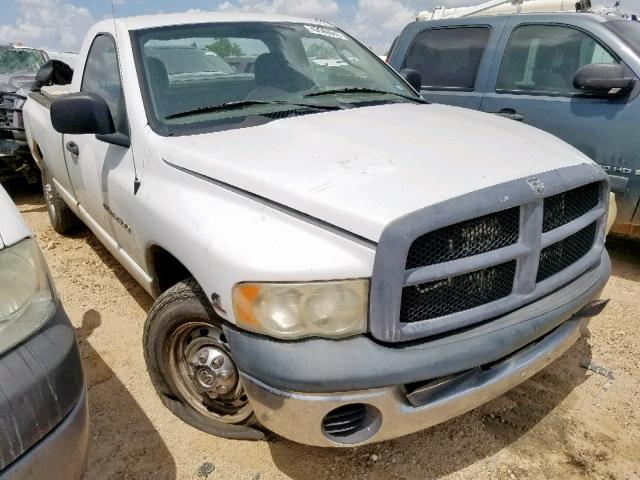 3D7KR26C85G733076 - 2005 DODGE RAM 2500 S Սպիտակ լուսանկար 1