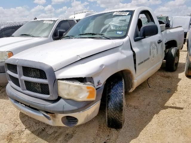 3D7KR26C85G733076 - 2005 DODGE RAM 2500 S WHITE photo 2