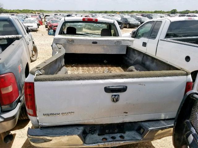 3D7KR26C85G733076 - 2005 DODGE RAM 2500 S Սպիտակ լուսանկար 6