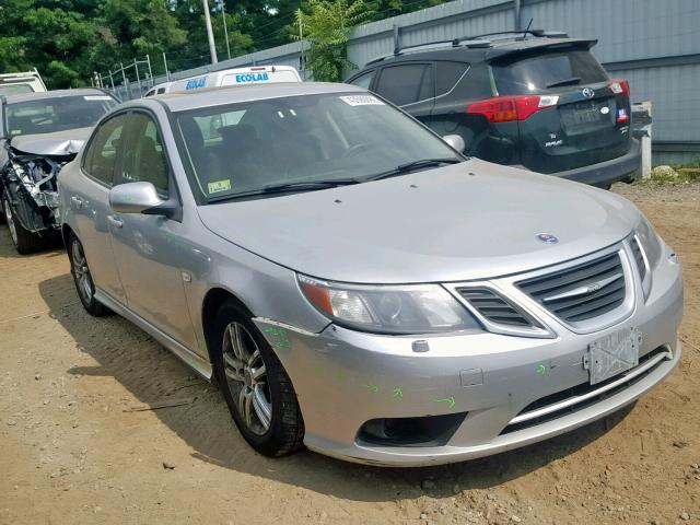 YS3FA4CY4B1312778 - 2011 SAAB 9-3 2.0T SILVER photo 1