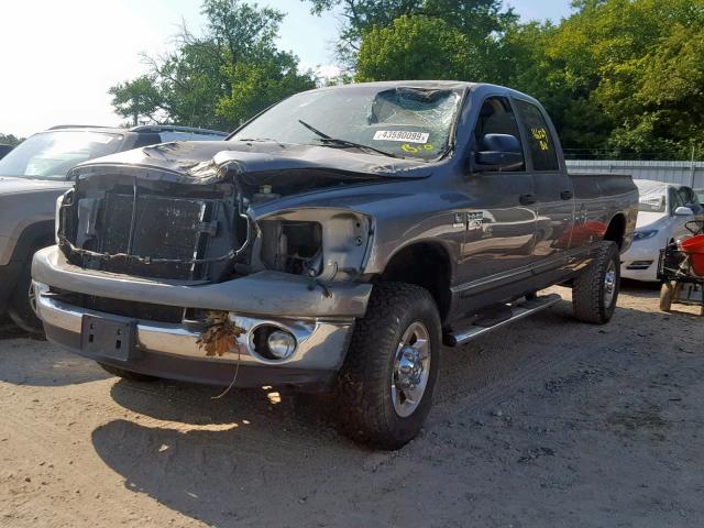 1D7KS28CX7J553651 - 2007 DODGE RAM 2500 S GRAY photo 2