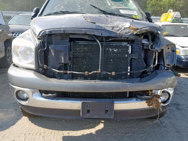 1D7KS28CX7J553651 - 2007 DODGE RAM 2500 S ნაცრისფერი ფოტო 7
