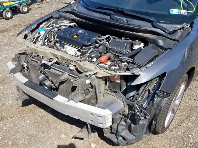 19VDE1F75EE011841 - 2014 ACURA ILX 20 TEC GRAY photo 9