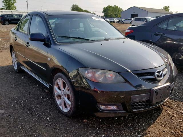 JM1BK324471662236 - 2007 MAZDA 3 S BLACK photo 1