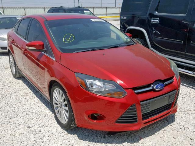 1FAHP3J23CL354975 - 2012 FORD FOCUS TITA RED photo 1