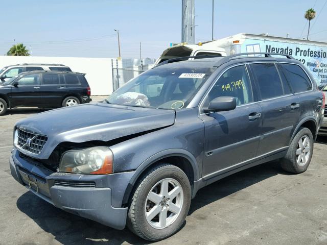 YV1CY592951193882 - 2005 VOLVO XC90 GRAY photo 2