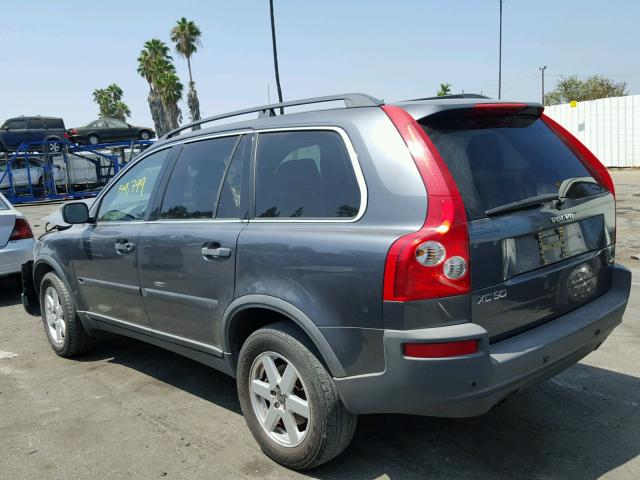 YV1CY592951193882 - 2005 VOLVO XC90 GRAY photo 3