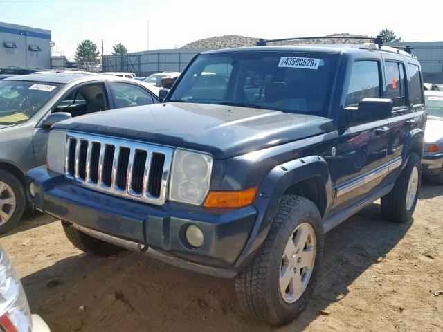 1J8HG58NX6C153528 - 2006 JEEP COMMANDER GREEN photo 2