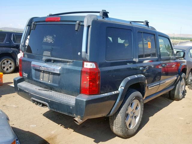 1J8HG58NX6C153528 - 2006 JEEP COMMANDER GREEN photo 4
