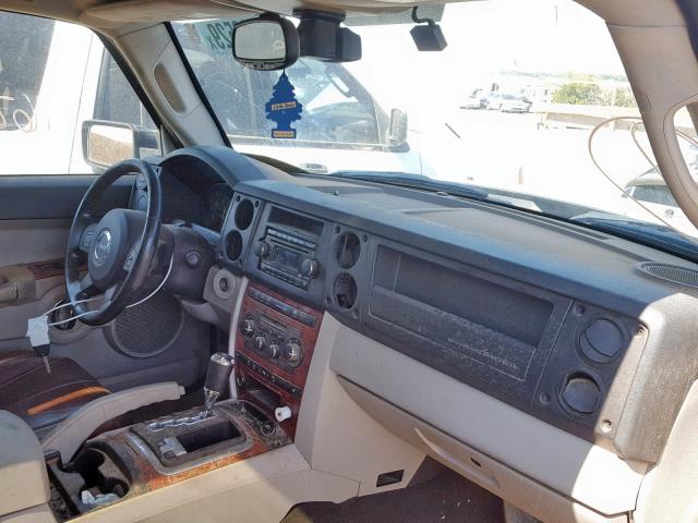 1J8HG58NX6C153528 - 2006 JEEP COMMANDER GREEN photo 9