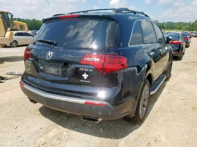 2HNYD2H86CH531629 - 2012 ACURA MDX ADVANC 蓝色 照片 4