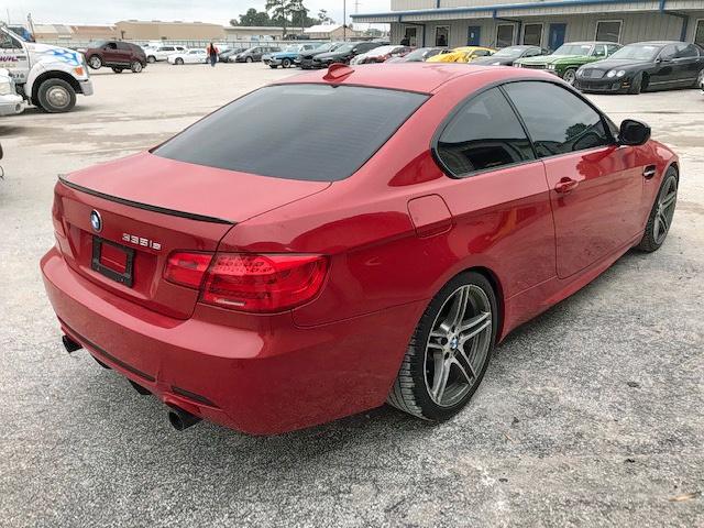 WBAKG1C51CJ217084 - 2012 BMW 335 I SULE RED photo 4