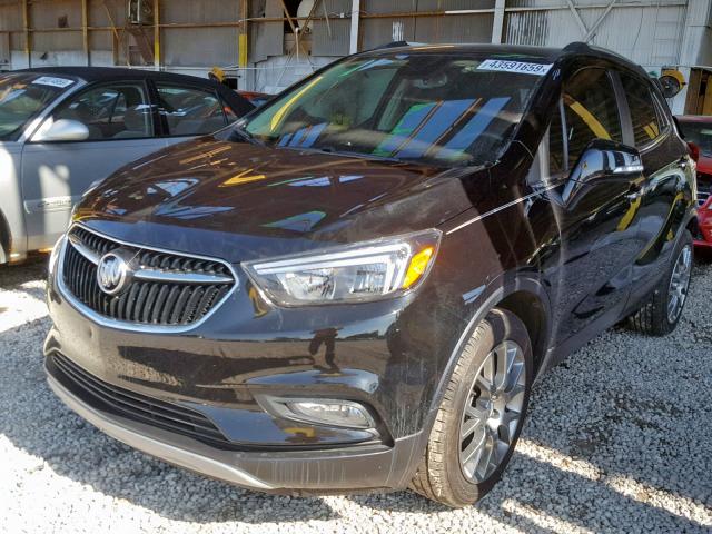 KL4CJ1SB1JB656934 - 2018 BUICK ENCORE SPO BLACK photo 2