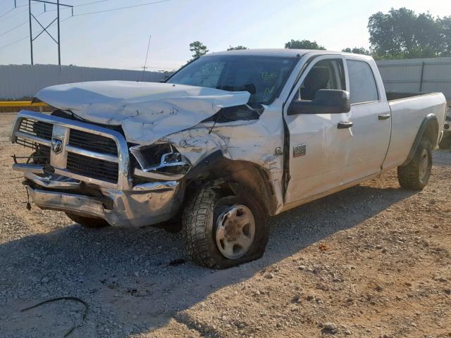 3D73Y3CL4BG585621 - 2011 DODGE RAM 3500 WHITE photo 2