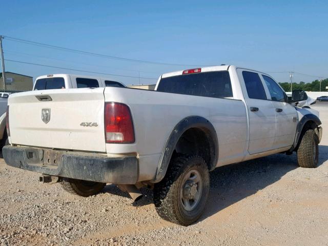 3D73Y3CL4BG585621 - 2011 DODGE RAM 3500 WHITE photo 4