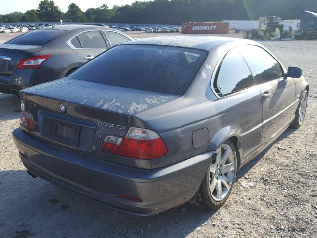 WBABN33462JW51444 - 2002 BMW 325 CI GRAY photo 4