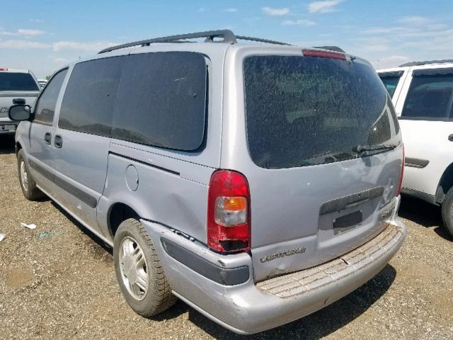 1GNDX03E41D208775 - 2001 CHEVROLET VENTURE SILVER photo 3