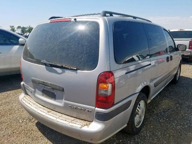 1GNDX03E41D208775 - 2001 CHEVROLET VENTURE SILVER photo 4